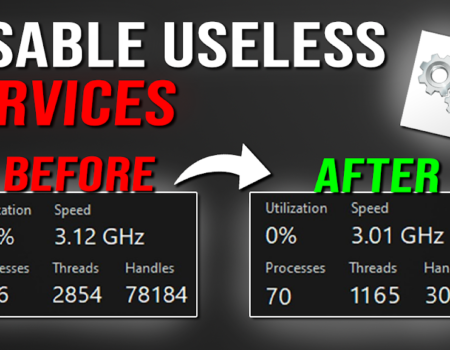 DISABLE these SERVICES for BETTER GAMING on Windows!
