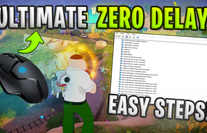 How to Get 0 Input Delay in Fortnite Chapter 5! ✅ (Keyboard Latency & System Tweaks)