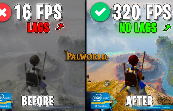 🔧How To Boost FPS, FIX FPS Drops In PalWorld 2024📈✅| Intel HD Graphics!