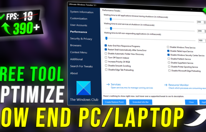 FREE TOOL to Optimize Windows 10/11 for Ultimate Gaming & Performance!