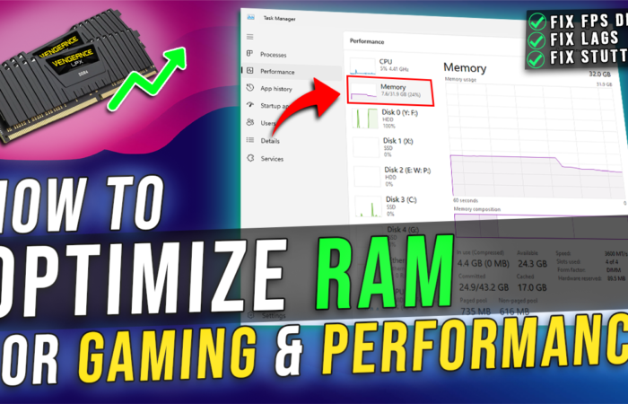 Optimize & Boost RAM for Smooth Gaming & Performance on ANY PC in 2024 📈
