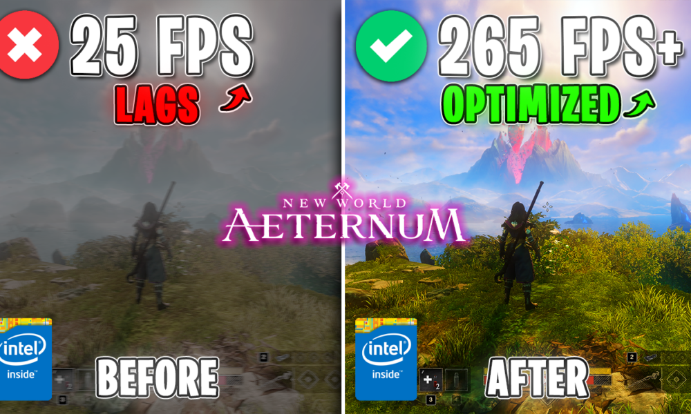 New World Aeternum – BEST SETTINGS for MAX FPS on ANY PC | Fix Lags & & Stutter 📈