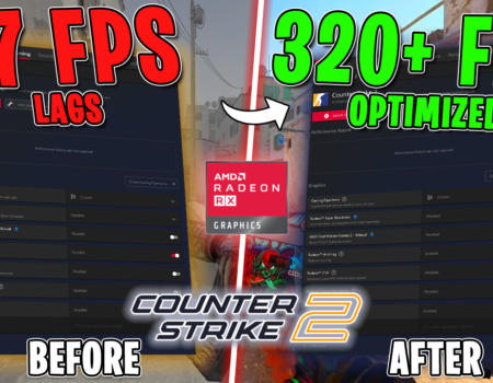 CS2 – BEST AMD Radeon Settings for MAX FPS & VISUALS | Counter-Strike 2📈