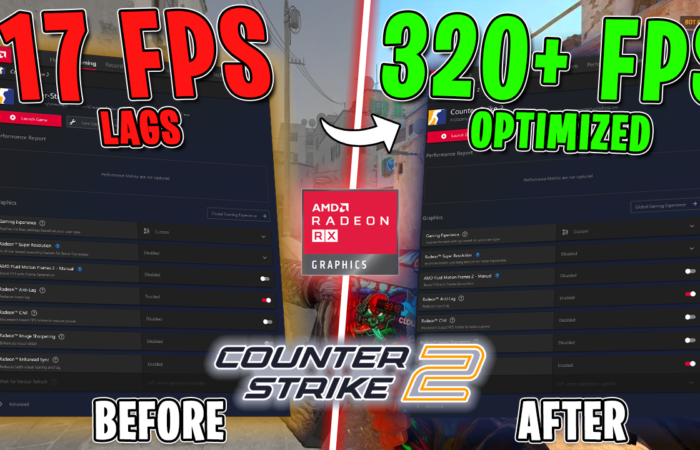 CS2 – BEST AMD Radeon Settings for MAX FPS & VISUALS | Counter-Strike 2📈