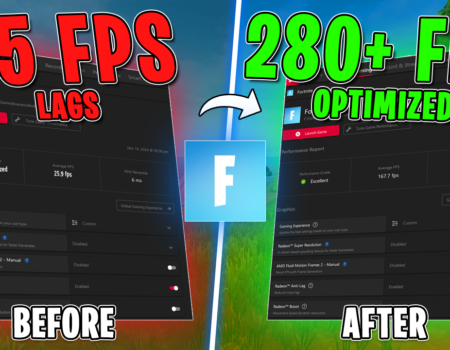 Fortnite – AMD Radeon Settings for FPS Boost and Optimize Performance📈✅