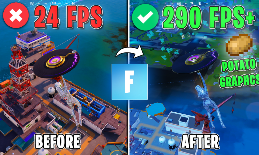 How to Get Potato Graphics in Fortnite Chapter 2 Remix | (Ultra Low End Graphics + 0 Delay)