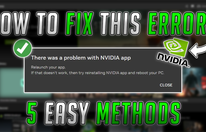 How to Fix NVIDIA App NOT OPENING in 5 Minutes✅