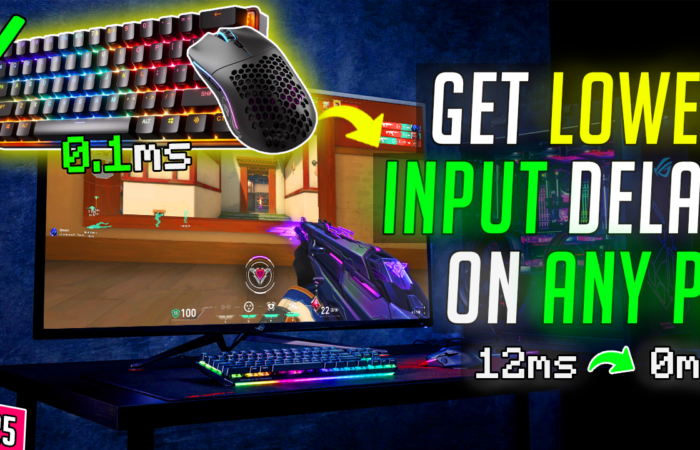 How To Lower INPUT DELAY In All GAMES🔧 – Get 0 Input Delay *2025*!