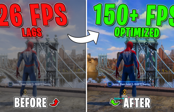 Spiderman 2 – BEST PC Settings to BOOST FPS (Fix Lags, Stutter, Black Screen)