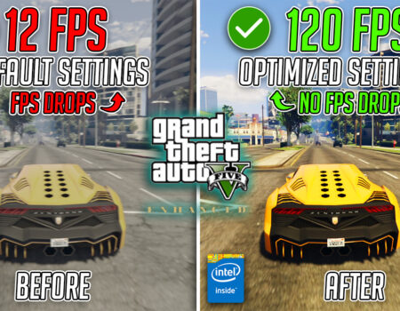 GTA V Enhanced: Best Settings for Low-End Laptops for MAX FPS & Performance ✅