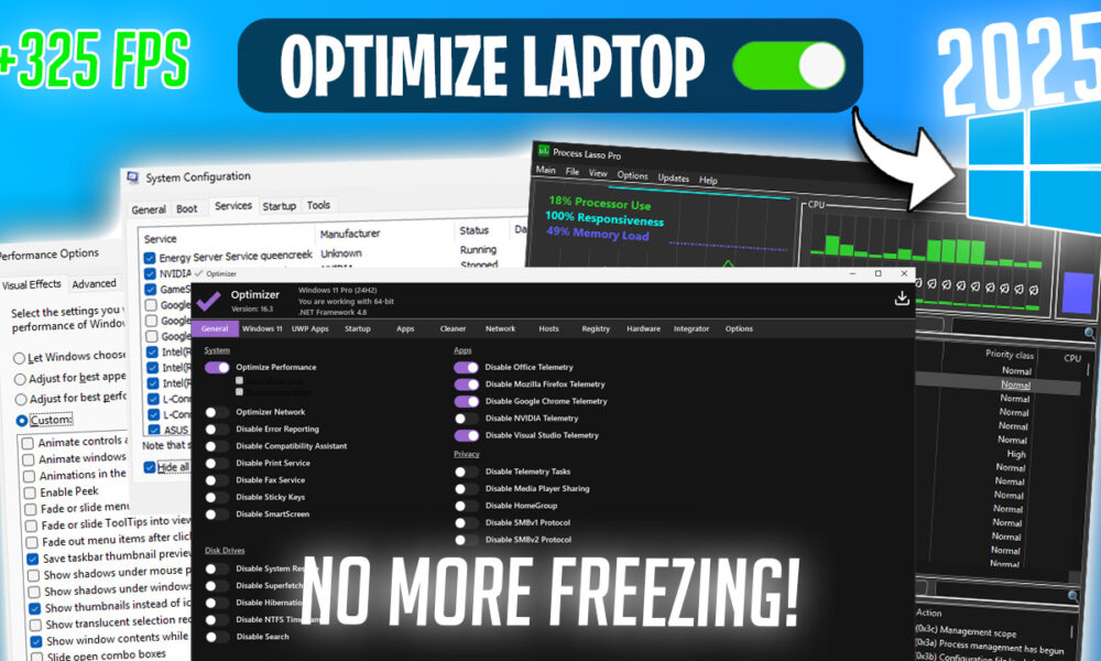 How to Fix Slow Laptop – Best Laptop Optimization Guide in 2025✅