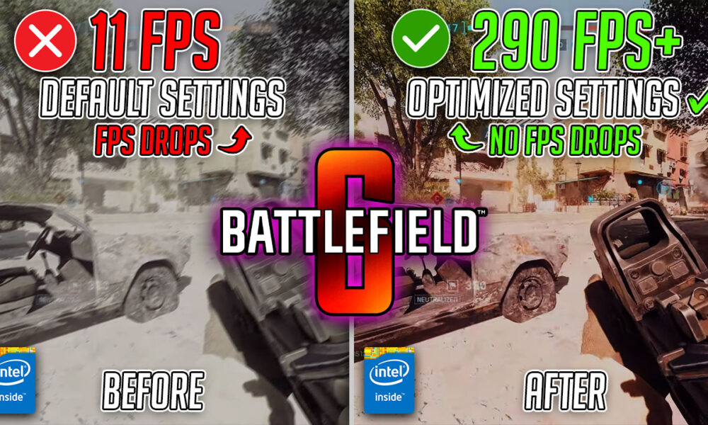 Battlefield 6 – How to BOOST FPS, Increase performance & fix lag for all PC🔧📈