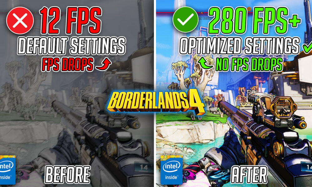 Borderlands 4 – How To Boost FPS, Fix FPS Drops & Stutter on ANY PC 📈