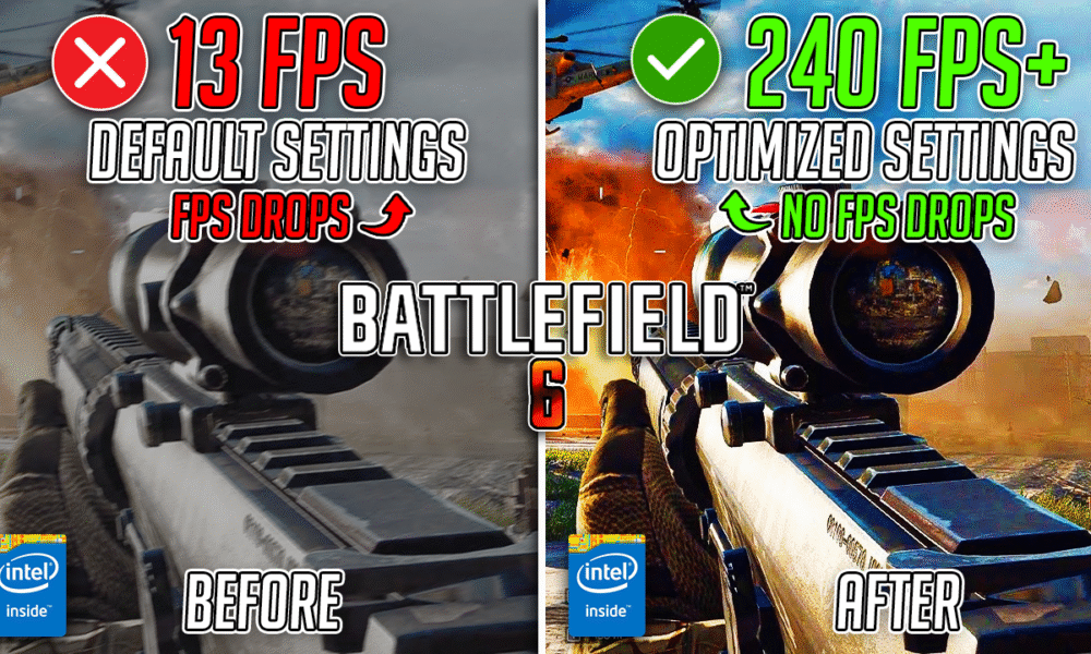 Battlefield 6 – Fix FPS Drops, Stutters & Lags with BEST SETTINGS on ANY PC📈