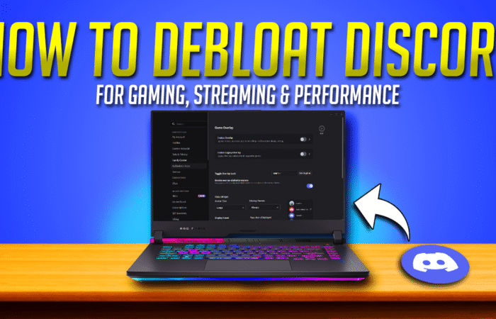 Debloat & Optimize Discord for Gaming & Streaming – Fix Lags, Stutters and Performance Issues⚙️