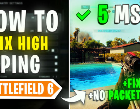 Battlefield 6 – Fix High Ping, Packet Loss & ALL Network Issues on ANY PC 📶