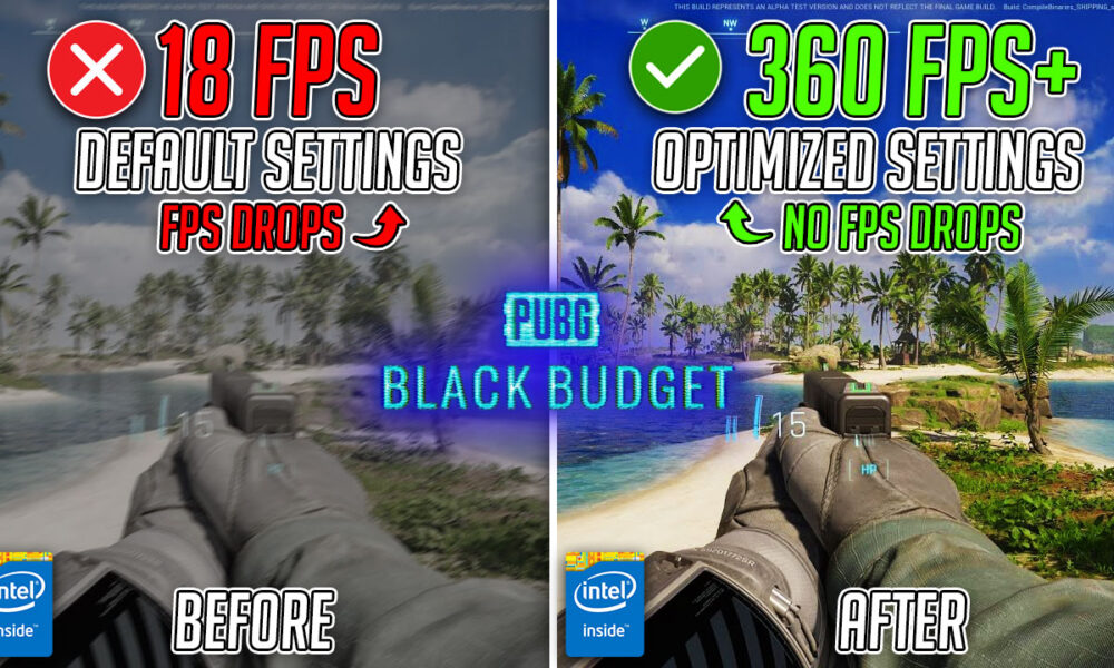 PUBG Black Budget – BEST PC Settings to FIX FPS Drops, Lags & Stutters on ANY PC 📈