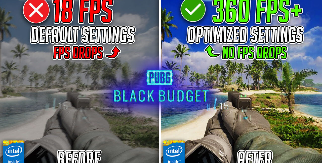 PUBG Black Budget – BEST PC Settings to FIX FPS Drops, Lags & Stutters on ANY PC 📈