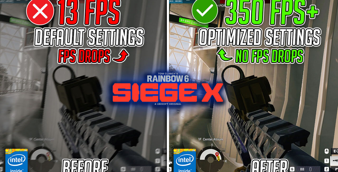 Rainbow 6 Siege X: BEST PC Settings to FIX FPS Drops, Lags & Stutters on ANY PC📈