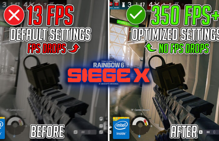 Rainbow 6 Siege X: BEST PC Settings to FIX FPS Drops, Lags & Stutters on ANY PC📈
