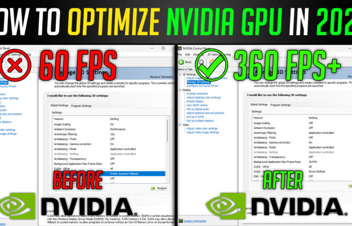 How to Setup & OPTIMIZE Your NVIDIA GPU in 2026 – Improve FPS, Reduce Lag & MAX Performance🔧