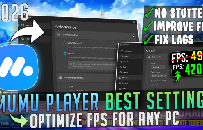 MuMu Player – BEST SETTINGS for Smooth Gaming & MAX FPS on ANY PC 📈 (2026 Guide)