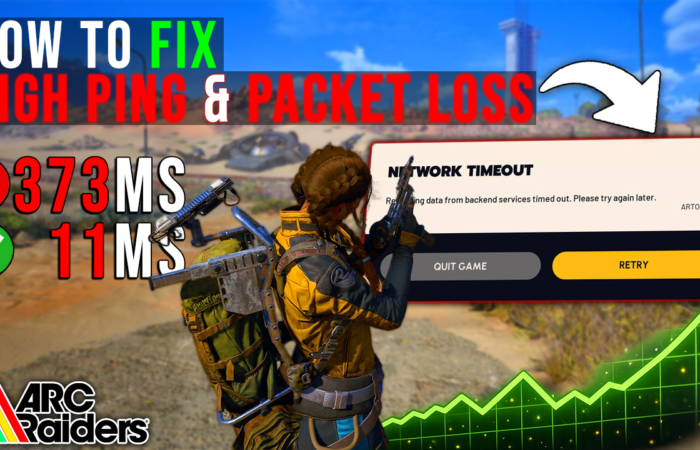 Arc Raiders – How to Fix High Ping, Packet Loss & Jitter on ANY PC📈