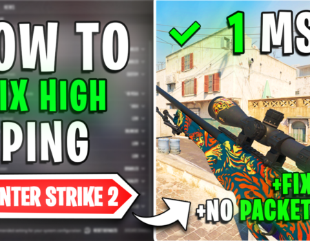 Counter Strike 2 – How to Fix High Ping, Packet Loss & Network Issues on ANY PC📈