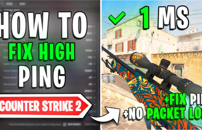 Counter Strike 2 – How to Fix High Ping, Packet Loss & Network Issues on ANY PC📈