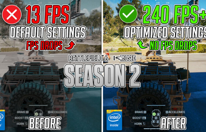 Battlefield 6 – BEST PC Settings to FIX FPS Drops, Lags & Stutters in Season 2📈