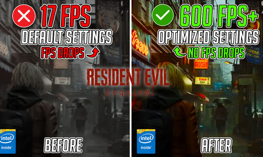 Resident Evil Requiem – Best PC Settings to Fix Lags, Stutter and FPS Drops on ANY PC✅