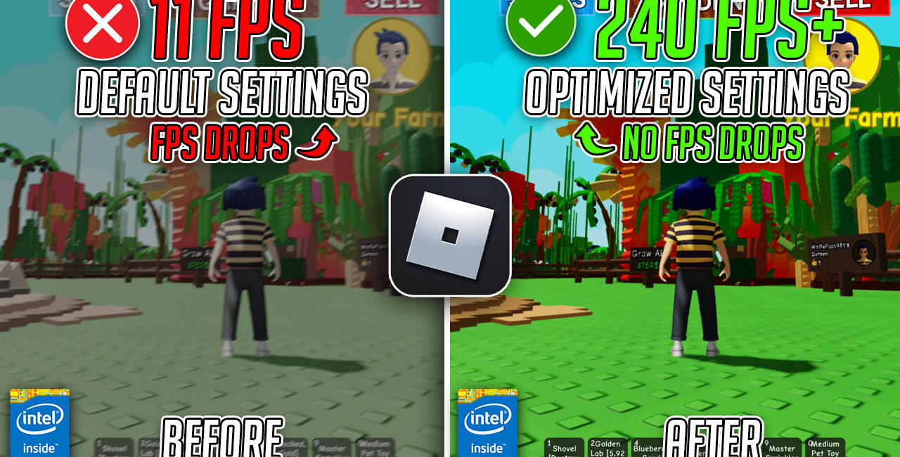 ROBLOX – BEST PC Settings to BOOST FPS, Fix Lags & Stutter in 2026📈
