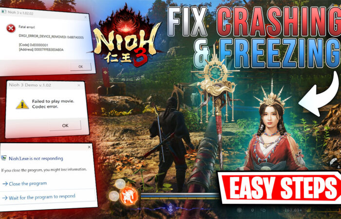 Nioh 3 – Fix Crashing, Black Screen, DX12 & Startup Issues on ANY PC🔧