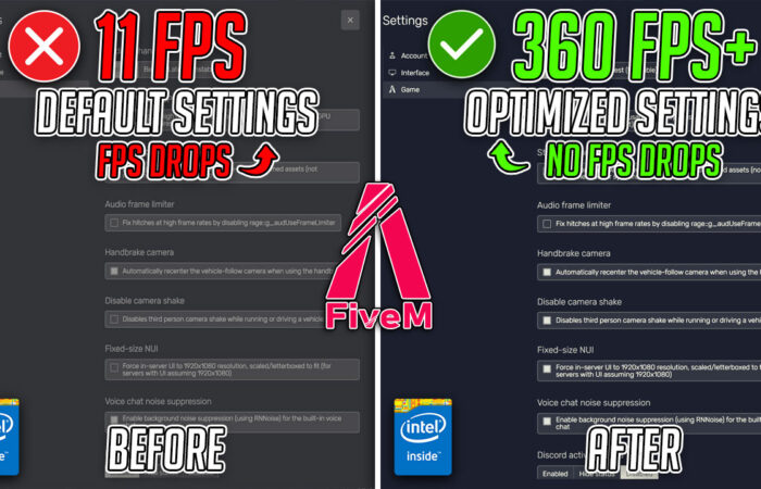 FiveM – How to BOOST FPS & Fix FPS Drops on ANY PC 📈 | BEST FiveM Settings for Smooth FPS
