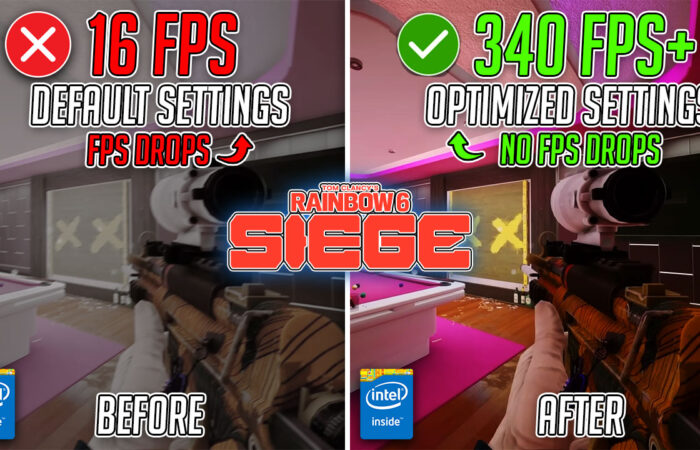 Rainbow Six: Siege – How To FIX FPS DROPS, LAGS & INPUT LATENCY in Season 2📈