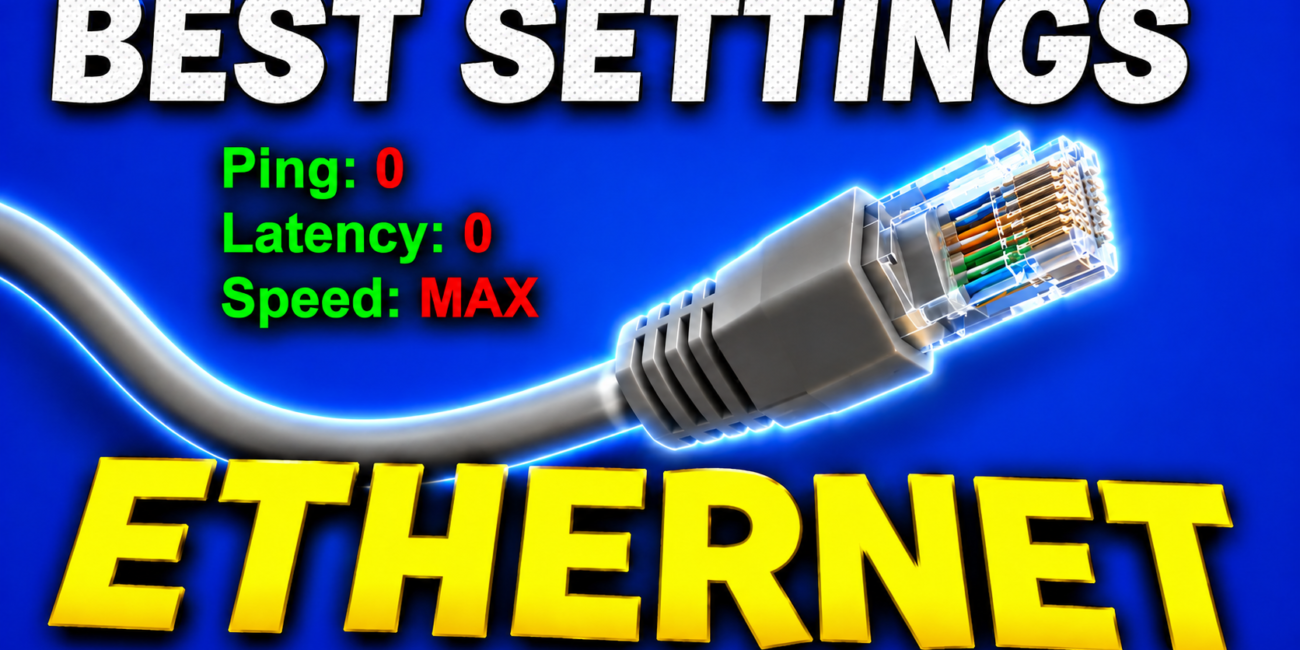 How to Optimize Ethernet for Gaming in 2026🚀| Reduce Ping, Packet Loss & Input Lag on ANY PC