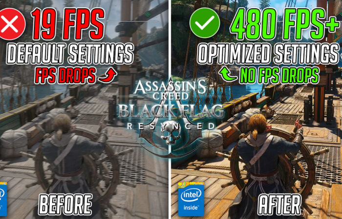 Assassin’s Creed: Black Flag Resynced – Best Settings for MAX FPS on ANY PC📈