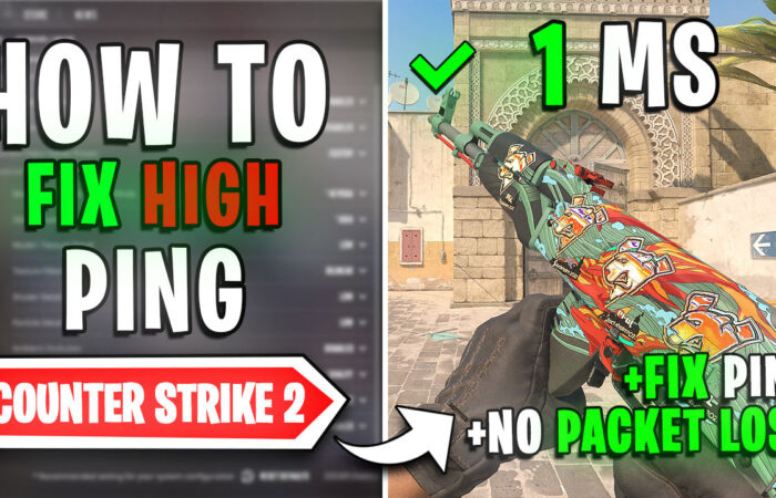 How to FIX High Ping, Packet Loss & Rubberbanding in CS2 on ANY PC📈