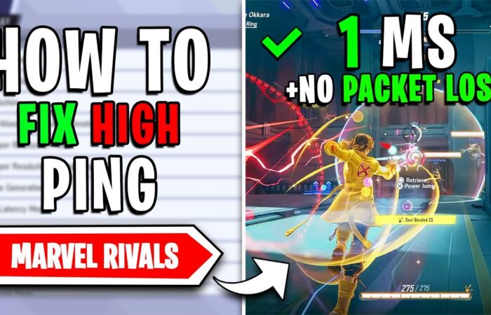 Marvel Rivals – How to FIX High Ping, Packet Loss & Jitter on ANY PC 📈