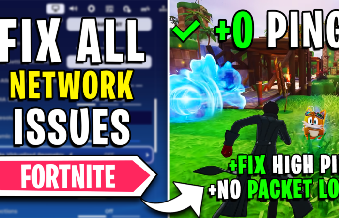 Fortnite – How to Fix High Ping, Packet Loss & Jitter on ANY PC📈