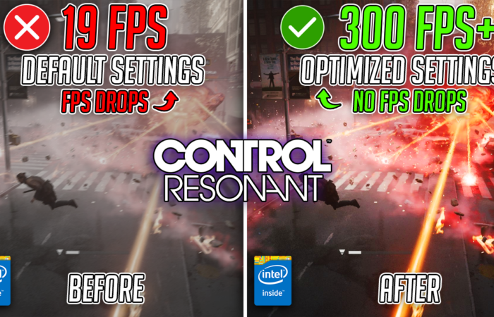 Control Resonant – BEST PC Settings to BOOST FPS, Visibility & Performance on ANY PC 📈