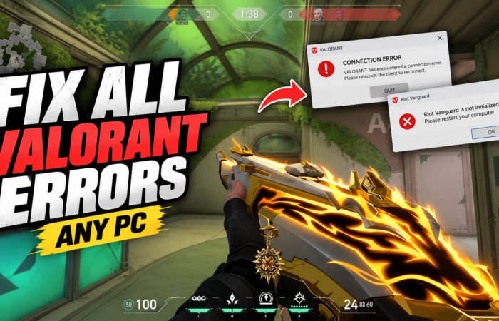 How to FIX ALL ERRORS & Issues in Valorant on ANY PC📈